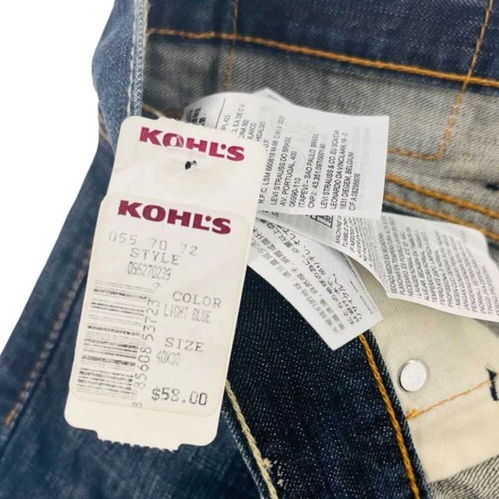 Levi’s 527 Mens Jeans Dark Wash Bootcut size 40 10327